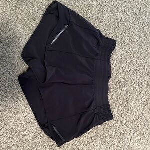 lulu black shorts